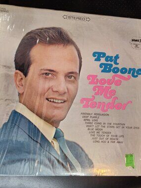 Pat Boone Love Me Tender 12" Record Album LP Stereo Pickwick